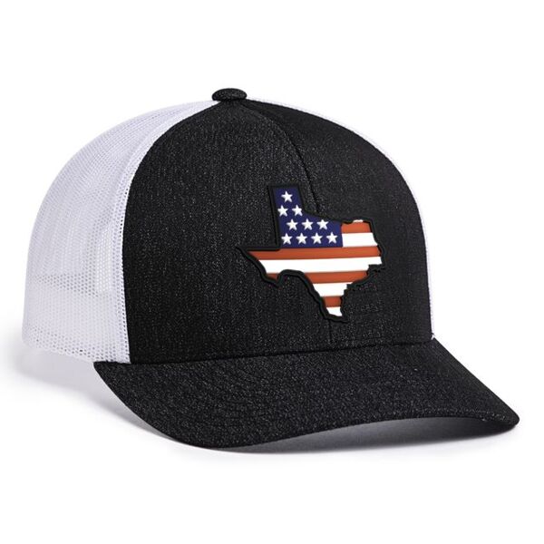 Heather Trucker Snapback Cap Thumbnail