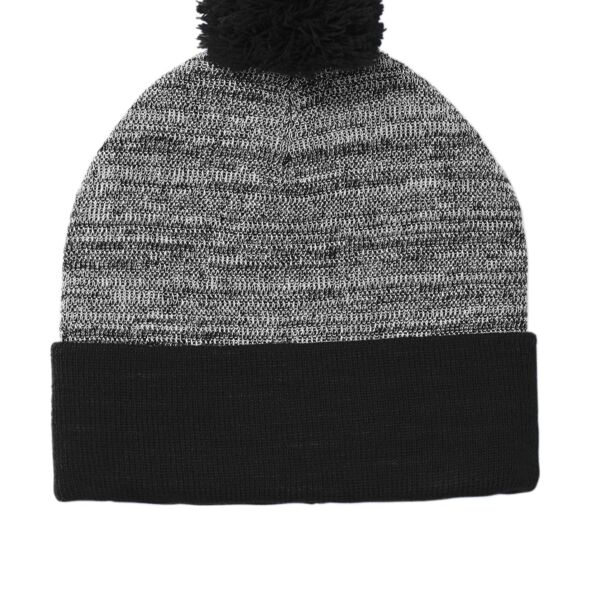 Heather Pom Pom Beanie Thumbnail